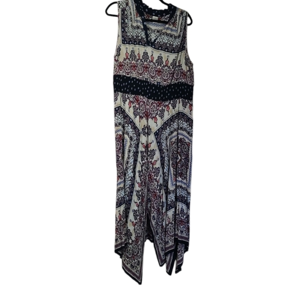 BILA Sleeveless Paisley Print Maxi Dress Size XXL - Picture 1 of 5